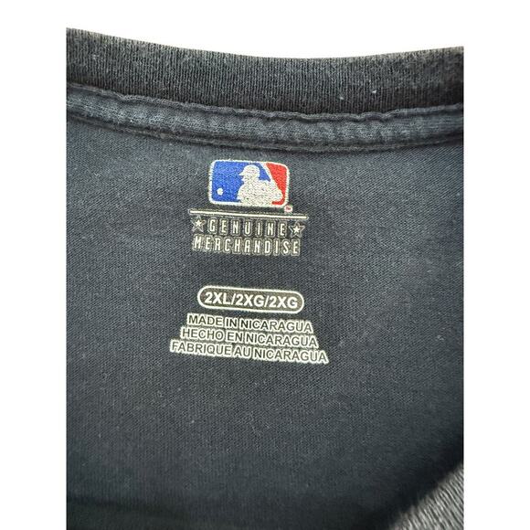 MLB Men's Black San Francisco Giants Crew Neck T-Shirt Size XXL - Picture 4 of 4